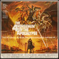 9f005 4 HORSEMEN OF THE APOCALYPSE 6sh '61 incredible artwork by Reynold Brown!