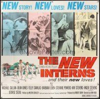 9f023 NEW INTERNS 6sh '64 Michael Callan, first George Segal, Howard Terpning art!