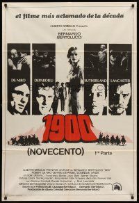 9f118 1900 part 1 Argentinean '77 directed by Bernardo Bertolucci, Robert De Niro!