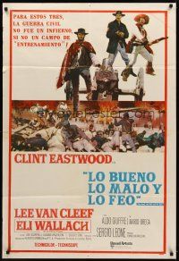 9f164 GOOD, THE BAD & THE UGLY Argentinean R70s Clint Eastwood, Lee Van Cleef, Sergio Leone!