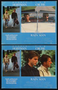 9g934 RAIN MAN 2 English LCs '88 Tom Cruise & autistic Dustin Hoffman, directed by Barry Levinson!