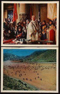 9g909 LAWRENCE OF ARABIA 2 color roadshow LCs '62 David Lean classic starring Peter O'Toole!