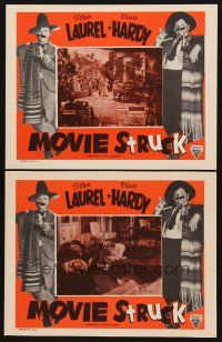 9g928 PICK A STAR 2 LCs R40s Laurel & Hardy in Hollywood as a favor to Roach, Movie Struck!