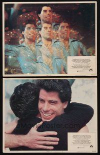 9g946 SATURDAY NIGHT FEVER 2 int'l LCs '77 cool images of disco dancer John Travolta!