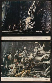 9g455 ALIEN 7 color 11x14 stills '79 Ridley Scott outer space sci-fi monster classic!