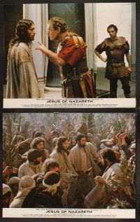 9g498 JESUS OF NAZARETH 7 color 11x14 stills '77 Franco Zeffirelli directed, Robert Powell!