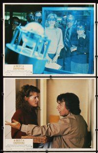 9g056 BEST DEFENSE 8 LCs '84 Dudley Moore, Eddie Murphy, Kate Capshaw, Cold War comedy!