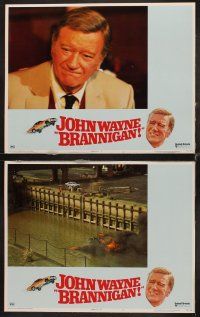 9g077 BRANNIGAN 8 LCs '75 Douglas Hickox, fighting John Wayne in England!