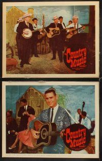 9g103 COUNTRY MUSIC ON BROADWAY 8 LCs '64 first feature length all country picture, George Jones!