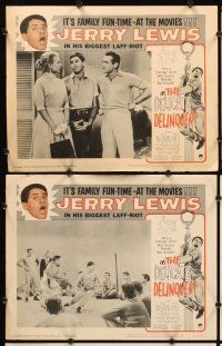 9g111 DELICATE DELINQUENT 8 LCs R62 wacky teen-age terror Jerry Lewis, Darren McGavin!