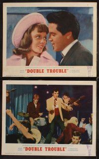 9g120 DOUBLE TROUBLE 8 LCs '67 images of rockin' Elvis Presley singing and dancing!