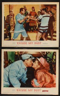 9g129 EXCUSE MY DUST 8 LCs R62 wacky Red Skelton, pretty Sally Forest & Macdonald Carey!