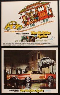 9g016 HERBIE RIDES AGAIN 9 LCs '74 Disney, Volkswagen, everyone's trying to catch the Love Bug!