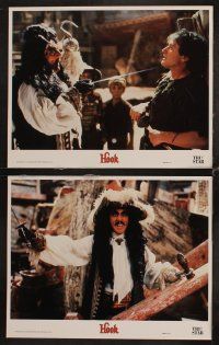 9g182 HOOK 8 LCs '91 Julia Roberts as Tinkerbell, pirate Dustin Hoffman & Robin Williams!