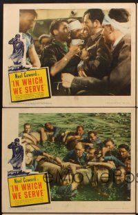 9g621 IN WHICH WE SERVE 5 LCs '43 directed by Noel Coward & David Lean, English World War II epic!