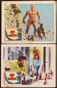 9g581 JASON & THE ARGONAUTS 6 LCs '63 great special effects scenes by Ray Harryhausen!