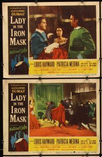 9g505 LADY IN THE IRON MASK 7 LCs '52 Louis Hayward, Patricia Medina, Three Musketeers!