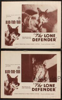 9g684 LONE DEFENDER 4 LCs R30s cool images of Rin-Tin-Tin in serial action!