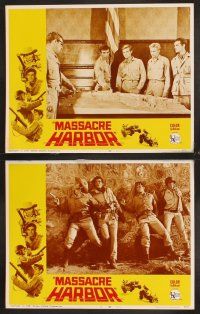 9g248 MASSACRE HARBOR 8 LCs '68 hit & run heroes from TV's Rat Patrol on big screen!