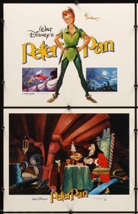 9g307 PETER PAN 8 LCs R82 Walt Disney animated cartoon fantasy classic, great images!