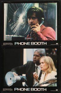 9g591 PHONE BOOTH 6 LCs '02 Colin Farrell, Katie Holmes, Forest Whitaker, Radha Mitchell!