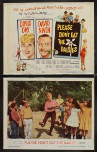 9g311 PLEASE DON'T EAT THE DAISIES 8 LCs '60 pretty Doris Day, David Niven, Janis Paige!