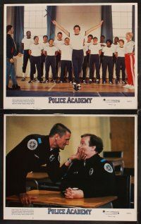 9g313 POLICE ACADEMY 8 LCs '84 Steve Guttenberg, sexy Kim Cattrall, Bubba Smith!