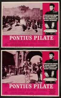 9g315 PONTIUS PILATE 8 LCs '67 Ponzio Pilato, Jean Marais, Jeanne Crain, John Drew Barrymore!