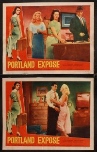 9g317 PORTLAND EXPOSE 8 LCs '57 sexy bad girls, Carolyn Craig, Virginia Gregg, Jeanne Carmen!