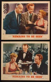 9g596 REMAINS TO BE SEEN 6 LCs '53 Van Johnson, June Allyson, young Angela Lansbury!