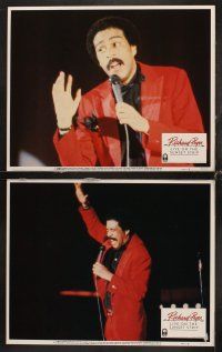 9g332 RICHARD PRYOR LIVE ON THE SUNSET STRIP 8 LCs '82 great images of Richard Pryor on stage!
