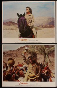 9g540 SAHARA 7 LCs '84 Lambert Wilson, Horst Buchholz, sexy Brooke Shields in the desert!