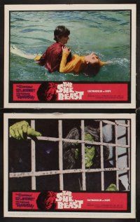 9g347 SHE BEAST 8 LCs '66 Barbara Steele is possessed by an 18th century witch who wants revenge!
