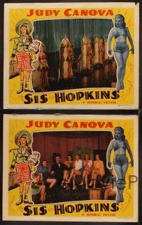 9g715 SIS HOPKINS 4 LCs '41 Judy Canova goes to the big city to meet her rich relatives!