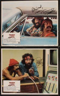 9g418 UP IN SMOKE 8 LCs '78 3 signed by Tommy Chong, marijuana classic w/Cheech Marin!
