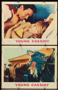 9g561 YOUNG CASSIDY 7 LCs '65 John Ford, bellowing, brawling, womanizing Rod Taylor!