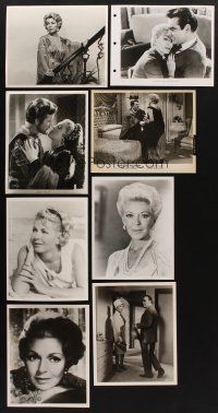 9h043 LOT OF 8 LANA TURNER STILLS '50s great images of the sexy actress!