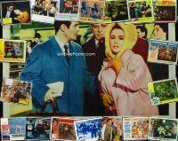 9h014 LOT OF 48 LOBBY CARDS '50s-80s VIPs, Funny Girl, Elmer Gantry, I'll Cry Tomorrow & more!