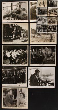 9h040 LOT OF 17 8X10 STILLS '30s-60s mostly images from cowboy western titles!