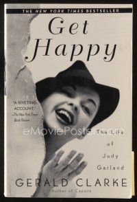 9h246 GET HAPPY second edition softcover book '00 an illustrated biography of Judy Garland!