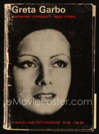 9h248 GRETA GARBO first edition paperback book '67 an illustrated biography of the great star!