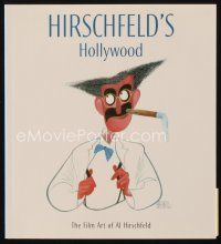 9h249 HIRSCHFELD'S HOLLYWOOD first edition softcover book '01 art of the legendary illustrator!