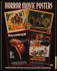 9h250 HORROR MOVIE POSTERS softcover book '98 hundreds of great full-color images from all decades!