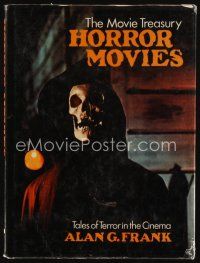 9h224 HORROR MOVIES hardcover book '74 The Movie Treasury, Tales of Terror of the Cinema!