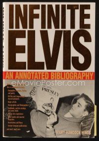 9h251 INFINITE ELVIS first edition softcover book '01 over 1,700 entries proving he's everywhere!