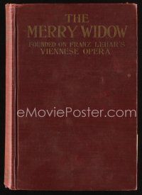 9h230 MERRY WIDOW photoplay edition hardcover book '25 founded on Franz Lehar's Viennese opera!