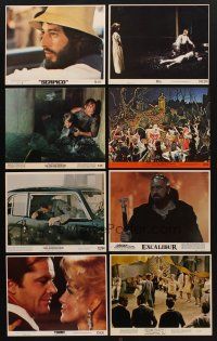 9h042 LOT OF 8 COLOR 8x10 STILLS '70s Godfather, Excalibur, Serpico, Andy Warhol's Dracula & more!