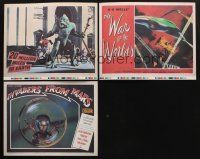 9h022 LOT OF 3 FANTASY #9 COLOR TEST PROOFS '90s War of the Worlds, Invaders from Mars & more!