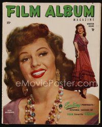 9h195 FILM ALBUM magazine Winter 1949, Rita Hayworth by Coburn and Cronenweth!
