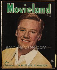9h189 MOVIELAND magazine December 1944 head & shoulders smiling portrait of Van Johnson!